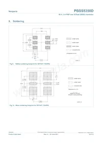 PBSS5350D Datasheet Page 8