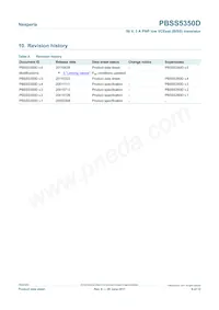 PBSS5350D Datasheet Page 9