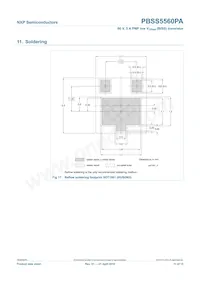 PBSS5560PA Datasheet Page 12