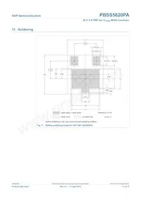 PBSS5620PA數據表 頁面 12