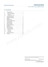 PBSS5630PA Datasheet Page 16