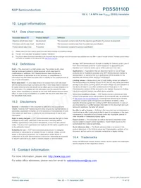 PBSS8110D Datasheet Page 12