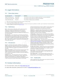 PBSS8110X Datasheet Page 15