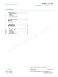 PBSS8110Y Datasheet Page 14