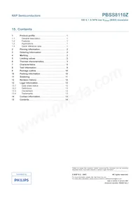 PBSS8110Z Datasheet Pagina 15