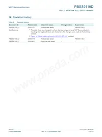 PBSS9110D Datasheet Page 12