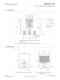 PBSS9110X Datasheet Pagina 13