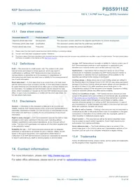 PBSS9110Z Datasheet Page 14