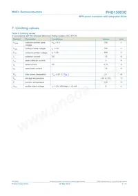 PHD13003C Datasheet Page 3