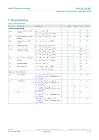 PHD13003C Datasheet Page 6