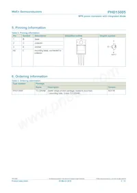 PHD13005 Datasheet Page 2