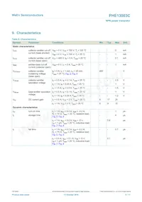 PHE13003C Datasheet Page 5