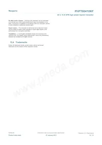 PHPT60410NYX Datasheet Pagina 14