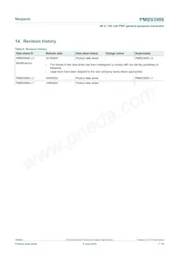 PMBS3906 Datasheet Page 7