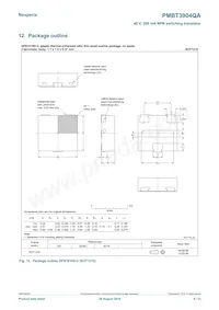 PMBT3904QAZ Datasheet Pagina 9