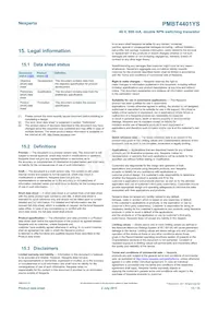 PMBT4401YSX Datasheet Page 13