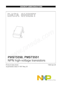 PMST5550 Datasheet Page 2