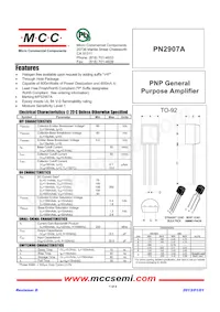 PN2907A-AP Datasheet Cover