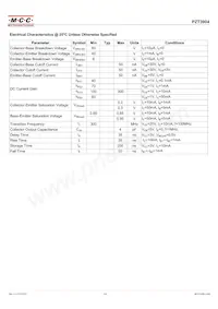 PZT3904-TP Datasheet Page 2