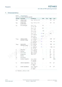 PZT4403 Datasheet Page 3