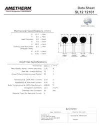 SL12 12101 Datasheet Cover