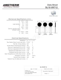 SL18 0R712 Datasheet Cover