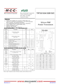 TIP32A-BP Datasheet Cover