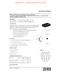 ZX3CD1S1M832TA Datasheet Cover