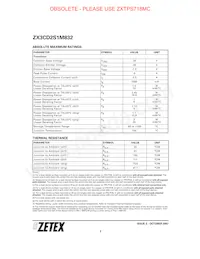 ZX3CD2S1M832TA Datasheet Page 2