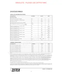 ZX3CD2S1M832TA Datasheet Page 4