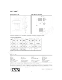 ZX5T849GTA Datasheet Pagina 6