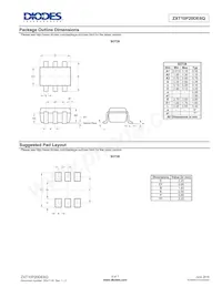 ZXT10P20DE6QTA Datasheet Page 6