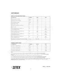 ZXT3M322TA Datasheet Pagina 2