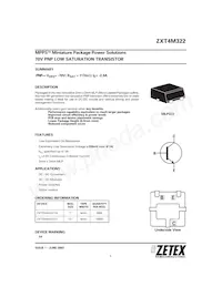 ZXT4M322TA數據表 封面