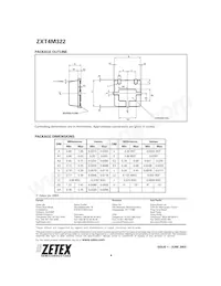 ZXT4M322TA Datasheet Page 6