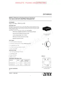 ZXTAM322TA Datenblatt Cover