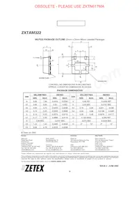 ZXTAM322TA Datasheet Page 6