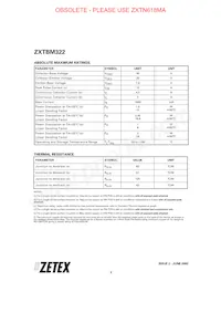 ZXTBM322TA數據表 頁面 2