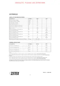 ZXTBM322TA Datasheet Pagina 2