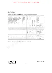 ZXTEM322TA Datasheet Pagina 4
