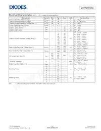 ZXTP2009ZQTA Datasheet Page 4