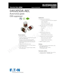 0402ESDA-AEC1 Datasheet Cover