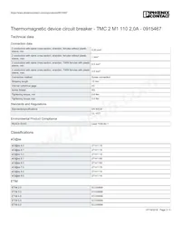 0915467 Datasheet Page 3