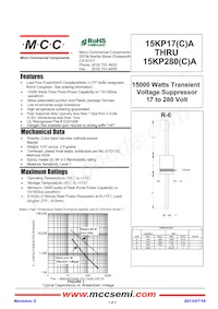 15KP90A-TP Datasheet Cover