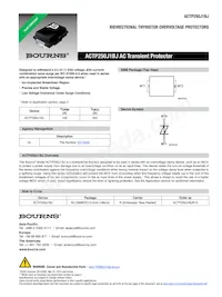 ACTP250J1BJR-S Datasheet Cover