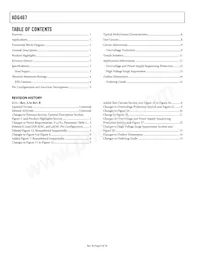 ADG467BRS-REEL Datasheet Page 2
