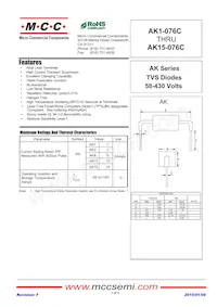 AK3-066C-BP Datasheet Cover