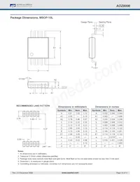 AOZ8006FI Datasheet Page 10