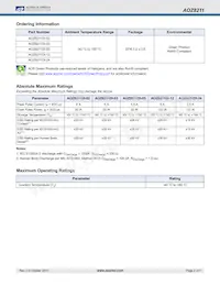 AOZ8211DI-24 Datasheet Page 2