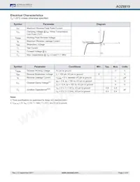 AOZ8819DI-05 Datasheet Page 3